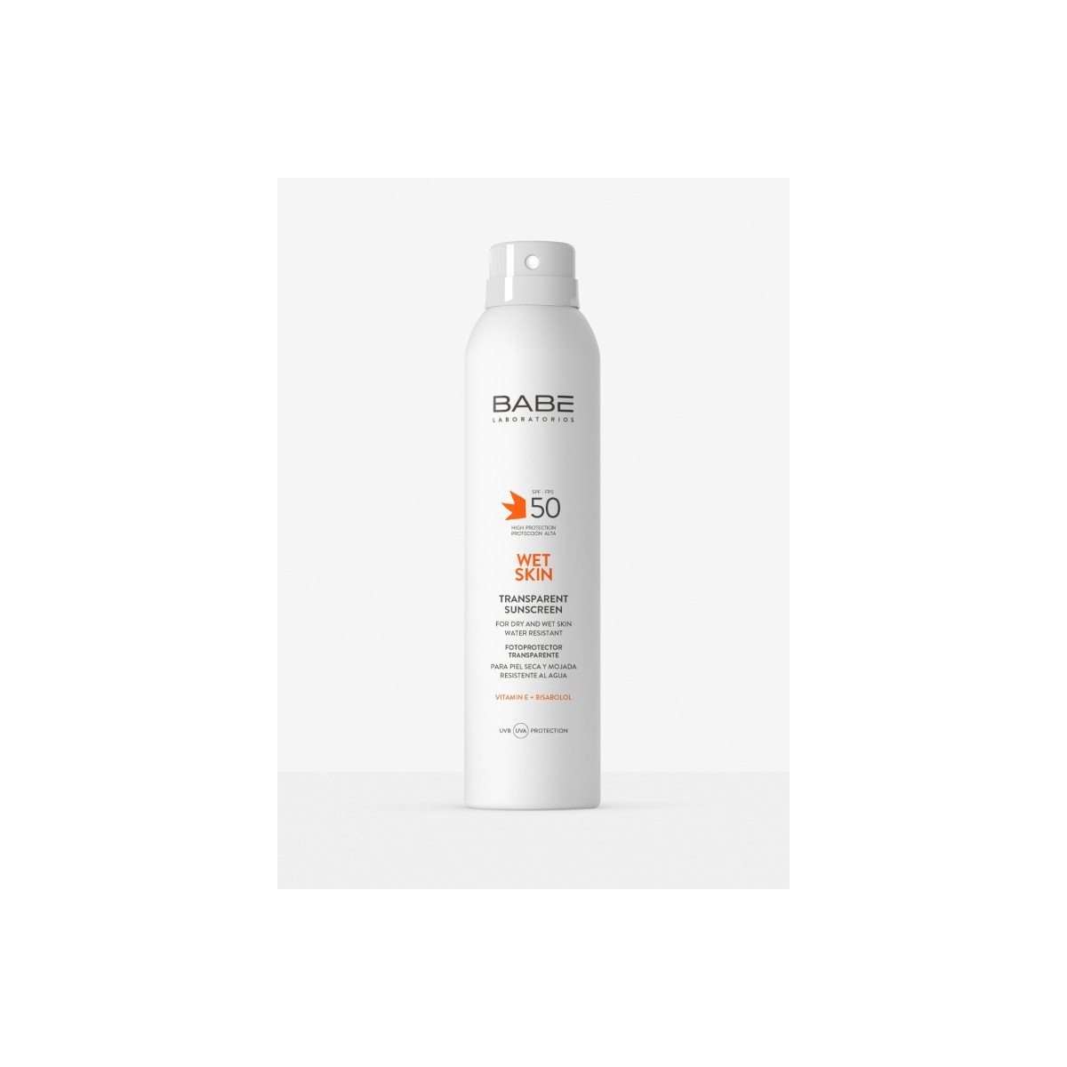 BABE FOTOPROTECTOR TRANSPARENTE WET SKIN SPF 50